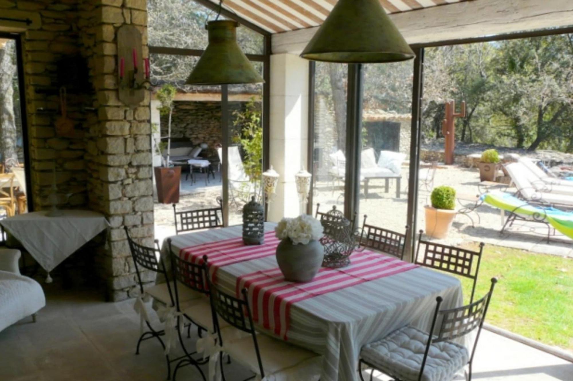 Beautiful Provencal Villa With Pool And Jacuzzi Lacoste  Luaran gambar