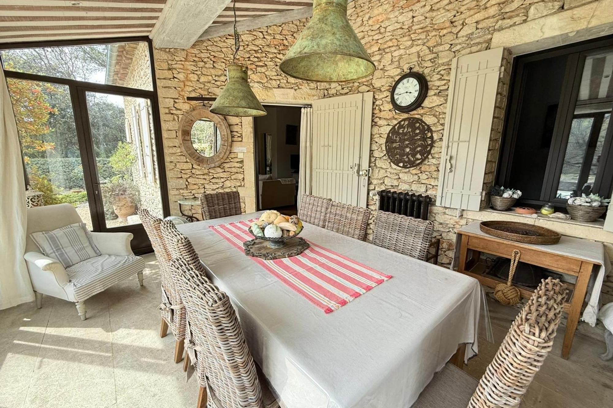 Beautiful Provencal Villa With Pool And Jacuzzi Lacoste  Luaran gambar